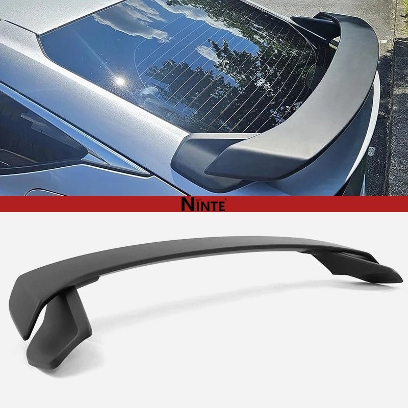 Matte Black ABS Rear Trunk Spoiler