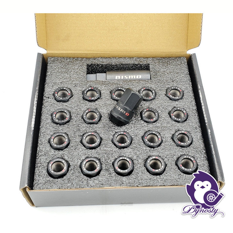 Forged Steel Open End Tuner Lug Nut Kit, M12x1.25, 38mm