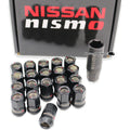 Forged Steel Open End Tuner Lug Nut Kit, M12x1.25, 38mm