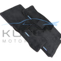 Carpet Floor Mat Set with Aluminum Logo Plate