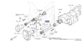 Rear Propeller Shaft Assembly 6 Cyl 3.8L VR38DETT