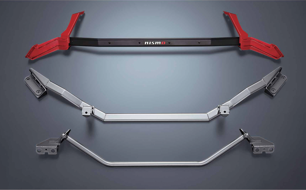 3-Piece Strut Brace and Chassis Reinforcement Kit