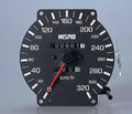 320 km/h Speedometer Gauge