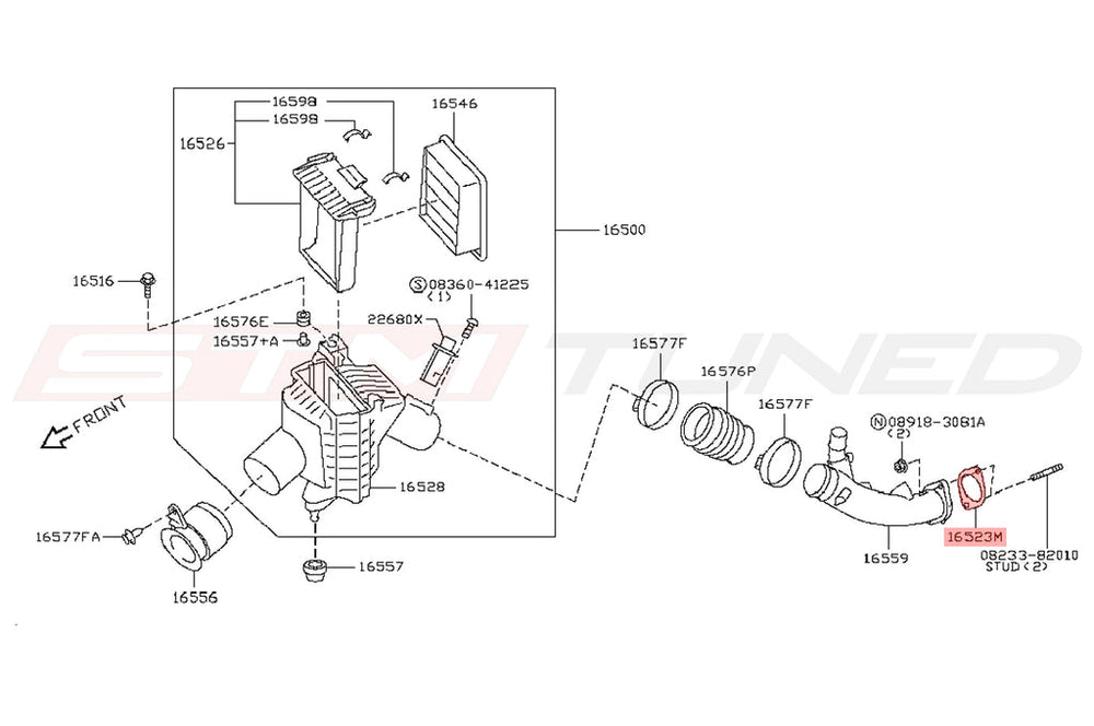 Air Inlet Tube Gasket