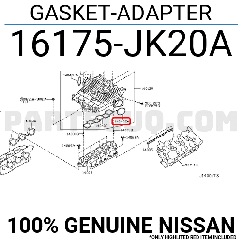 Adapter Gasket