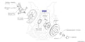 Front Wheel Bearing and Hub Assembly