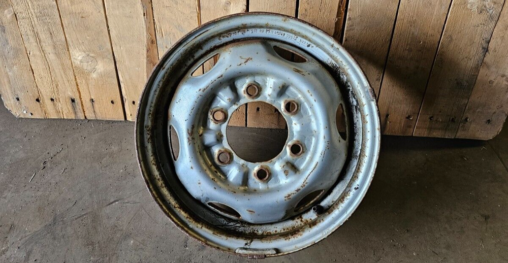 14-Inch Steel Wheel Assembly, 6x5.5 Bolt Pattern