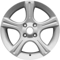 17x7 5-Spoke Alloy Wheel, Silver Finish