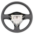 Leather Steering Wheel w/ Silver Stitching