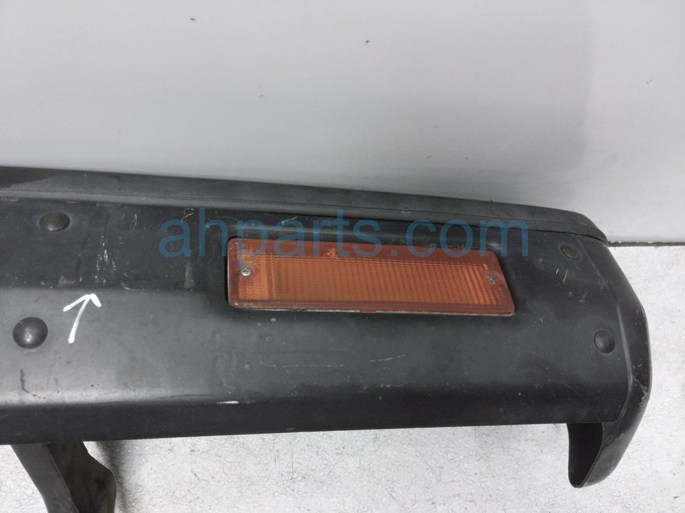 Front Center Bumper, Black
