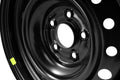 16x7 Black 15-Hole Steel Alloy Wheel