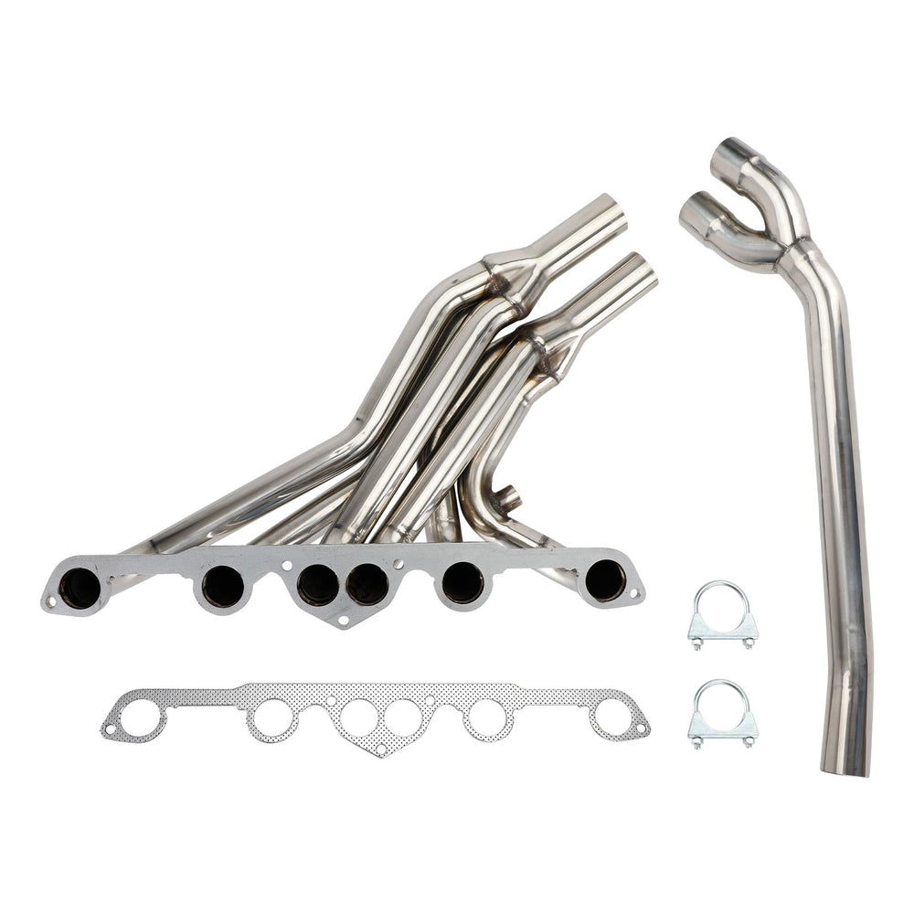 Long Tube Exhaust Headers, 1-5/8 Inch Primary, 2-Inch Collector