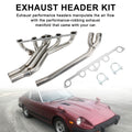 Long Tube Exhaust Headers, 1-5/8 Inch Primary, 2-Inch Collector