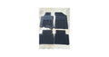 All-Season 4-Piece Rubber Floor Mat Set
