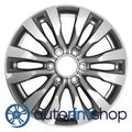 18x8-Inch 12-Spoke Silver Powder Coat Aluminum Alloy Wheel