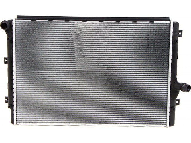 Radiator, 650x400 Plastic/Aluminum