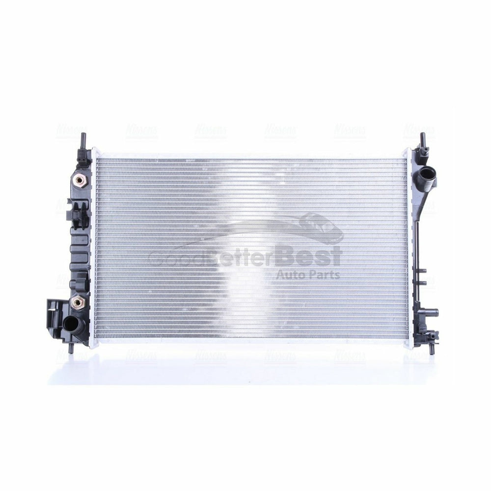 Radiator with Integrated Transmission Oil Cooler