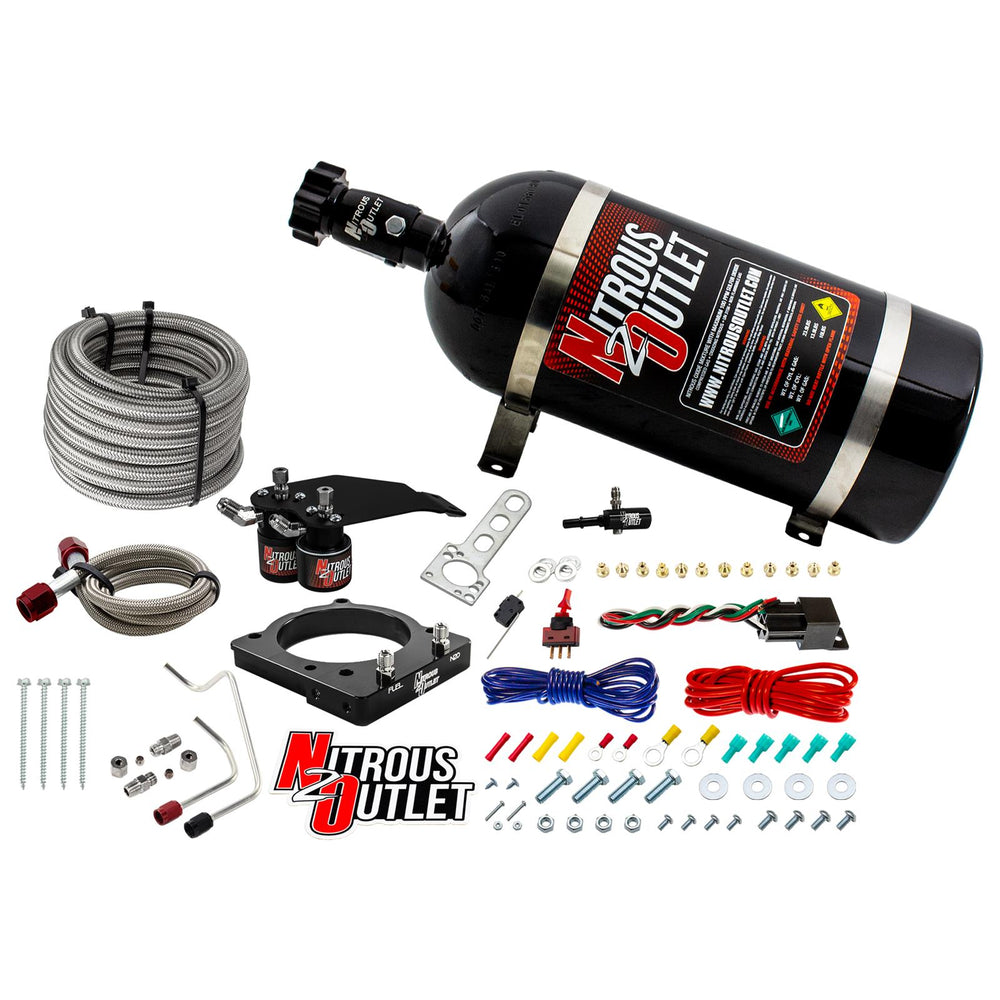6.4L Hemi 85mm Hardline Wet Nitrous Plate System