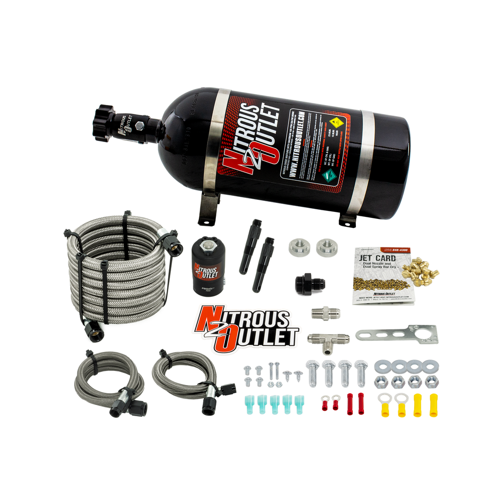 Nitrous Oxide System with Adjustable Jet Pack