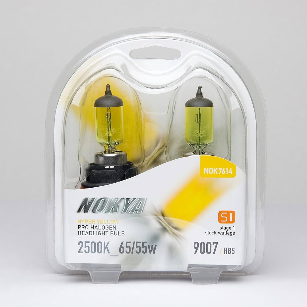 Pro Halogen 9007 Hyper Yellow Bulb Set