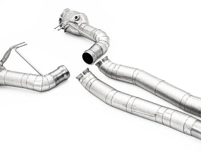 Sport Downpipes with 100-Cell Catalysts