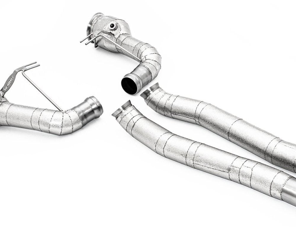 Sport Downpipes with 100-Cell Catalysts