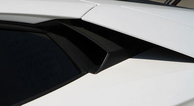 Carbon Fiber Air-Intake Side Windows