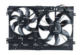 Radiator Fan Assembly, 365mm 7-Blade 12V 360W Double Fan