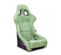 Alcantara Olive Steering Wheel