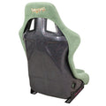 Alcantara Olive Steering Wheel