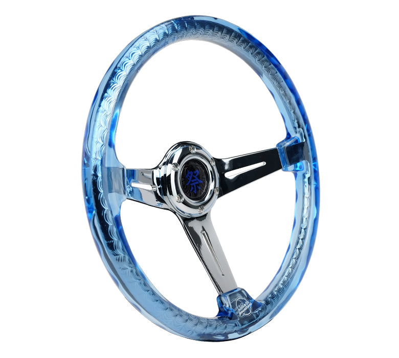 350mm Deep Dish Reinforced Steering Wheel