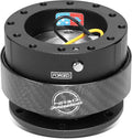 NRG Quick Release Gen 2.0 - Black Body / Black Carbon Fiber Ring
