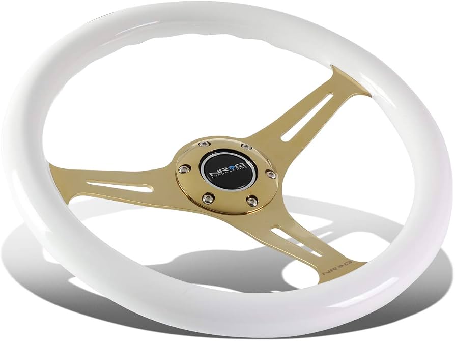 Classic Wood Grain 350mm Steering Wheel