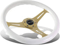 Classic Wood Grain 350mm Steering Wheel