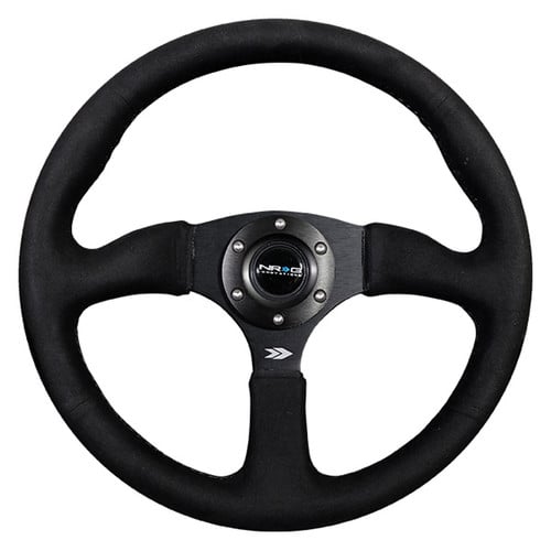 350mm Suede Steering Wheel