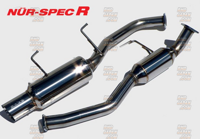 Nur-Spec R Muffler Exhaust System 80mm