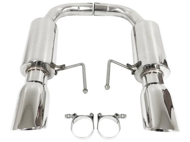 Axle-Back Exhaust System with 4-Inch Dual-Walled Tips