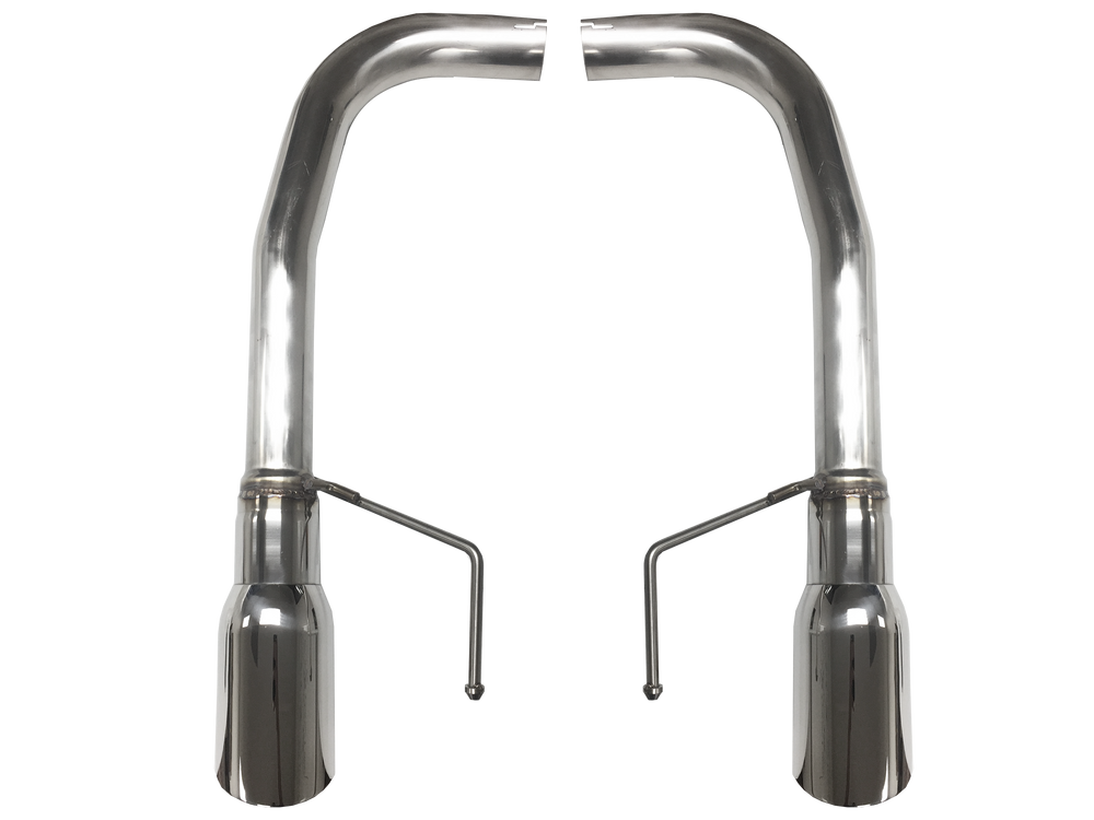 4-Inch Dual-Walled Stainless Steel Axle-Back Exhaust System