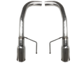 4-Inch Dual-Walled Stainless Steel Axle-Back Exhaust System