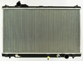 Aluminum and Plastic Radiator with Integrated Transmission