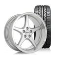 MK18 18x8.5 5x108 6mm ET 65.1mm Hub Silver Wheel