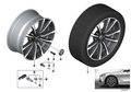 Style 685 19x8.5 Machined Dark Charcoal Alloy Wheel