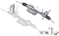 Electric Steering Gear Box, Rack and Pinion Assembly