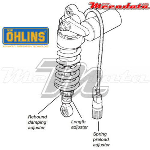 S46PR1C2LS Rear Shock Absorber