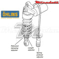 S46PR1C2LS Rear Shock Absorber