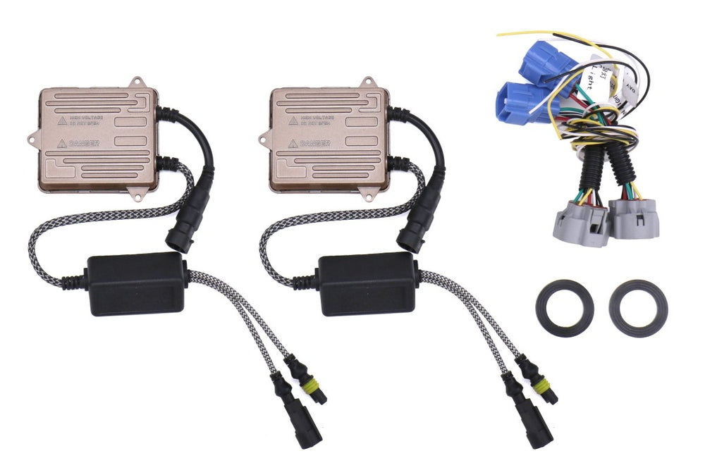 Sequential Style Headlights w/ D2H HID Bulbs