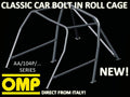 6-Point Bolt-In Roll Cage w/ Door Bars & Diagonal Rear Bar