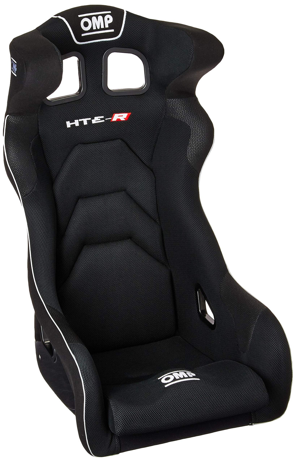 Racing Seat with High Bolsters and Headrest