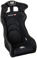 Racing Seat with High Bolsters and Headrest