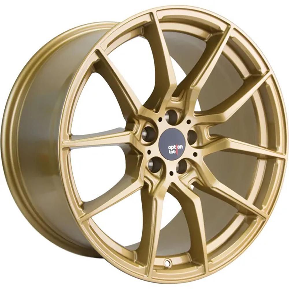 R716 18x8.5 Gold 5 Spoke Wheel